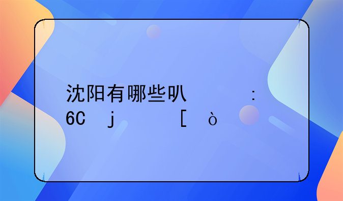 沈陽(yáng)有哪些可以推薦的外企